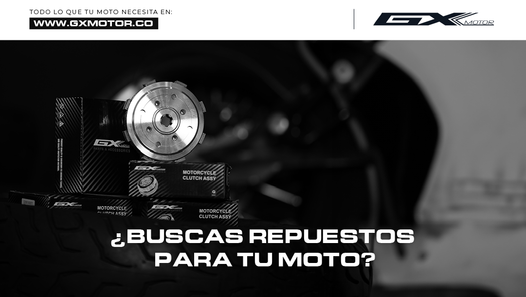 ¿Buscas repuestos para tu moto?