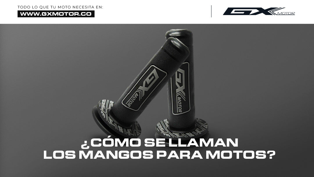 ¿Cómo se les llama a los mangos para moto?