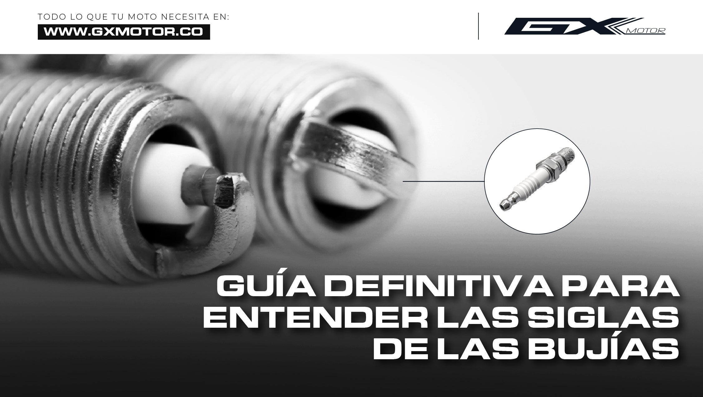 Guía definitiva para entender las siglas de las bujías