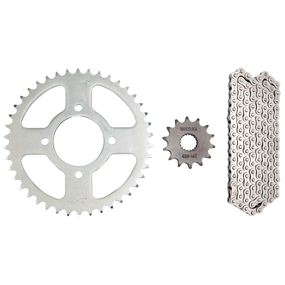 Kit de arrastre GN 125 428H/42T/14T/132L Yahosuka