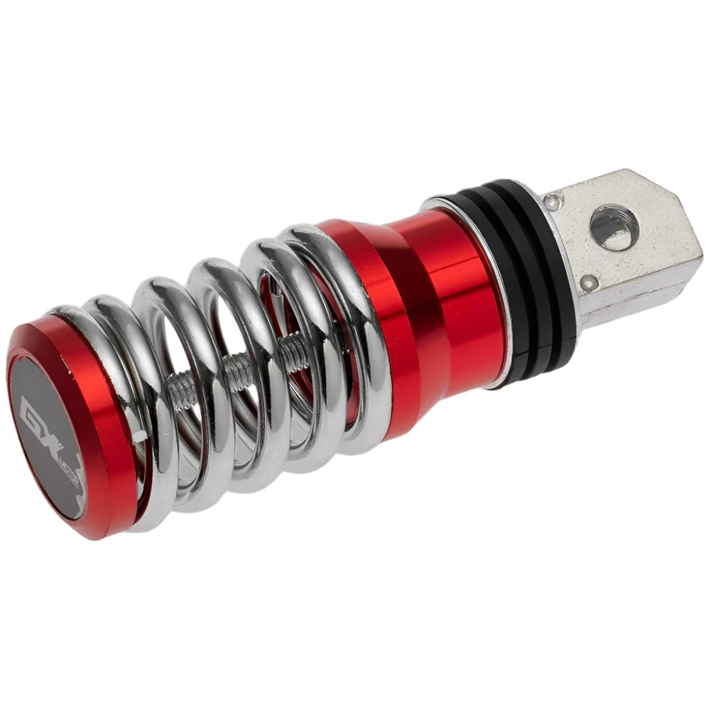 Posapiés de lujo tipo amortiguador Rojo GX Motor