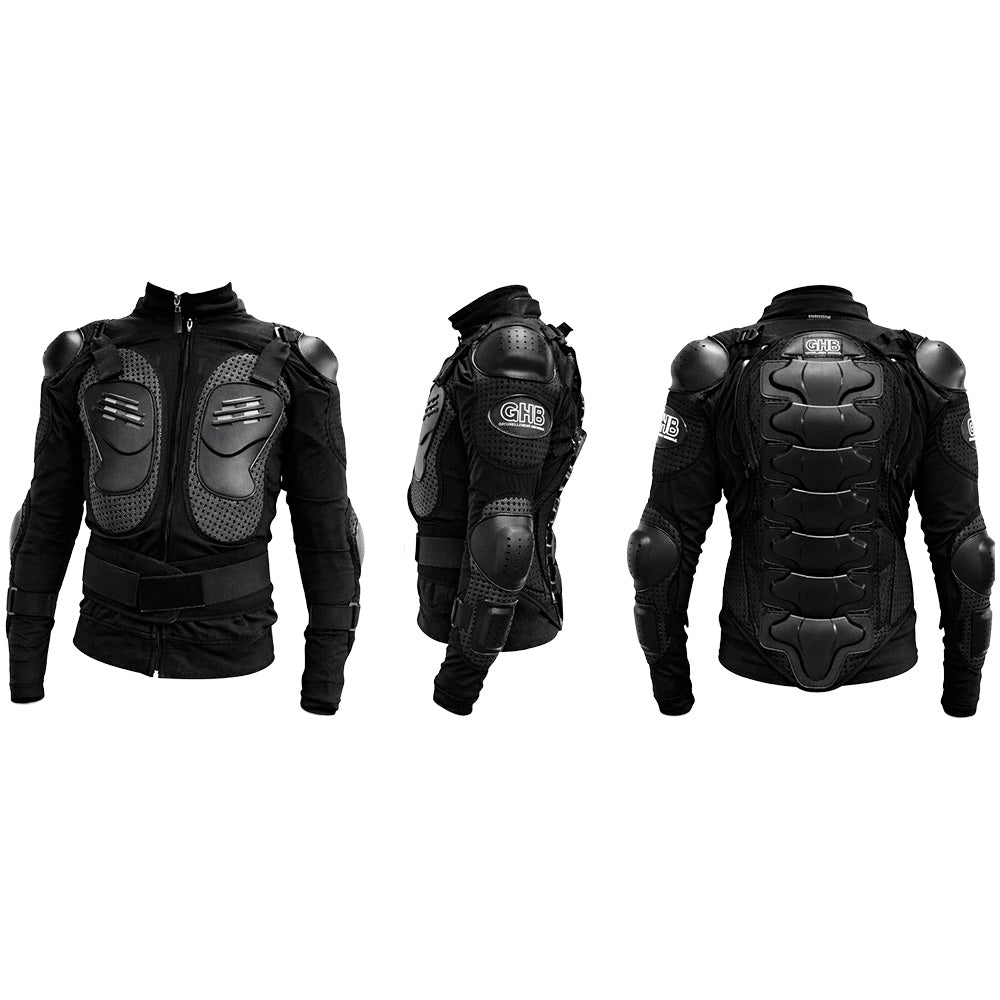 Armadura con Protector de Hombros, Codos y Columna Everestt