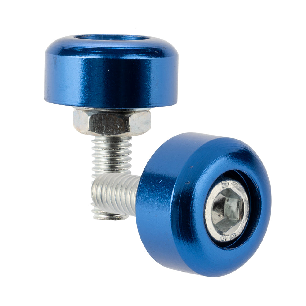 Tornillo Porta Placa Redondo Azul Everestt