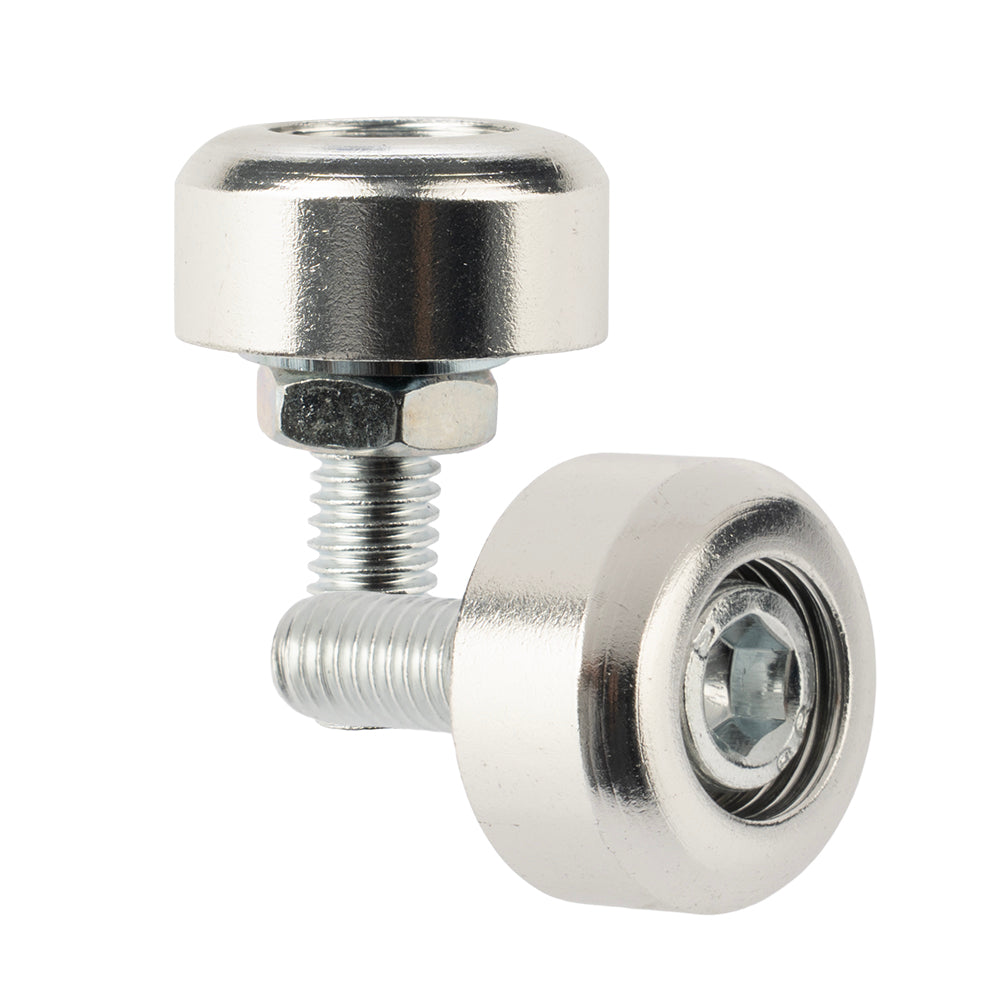 Tornillo Porta Placa Redondo Silver Everestt