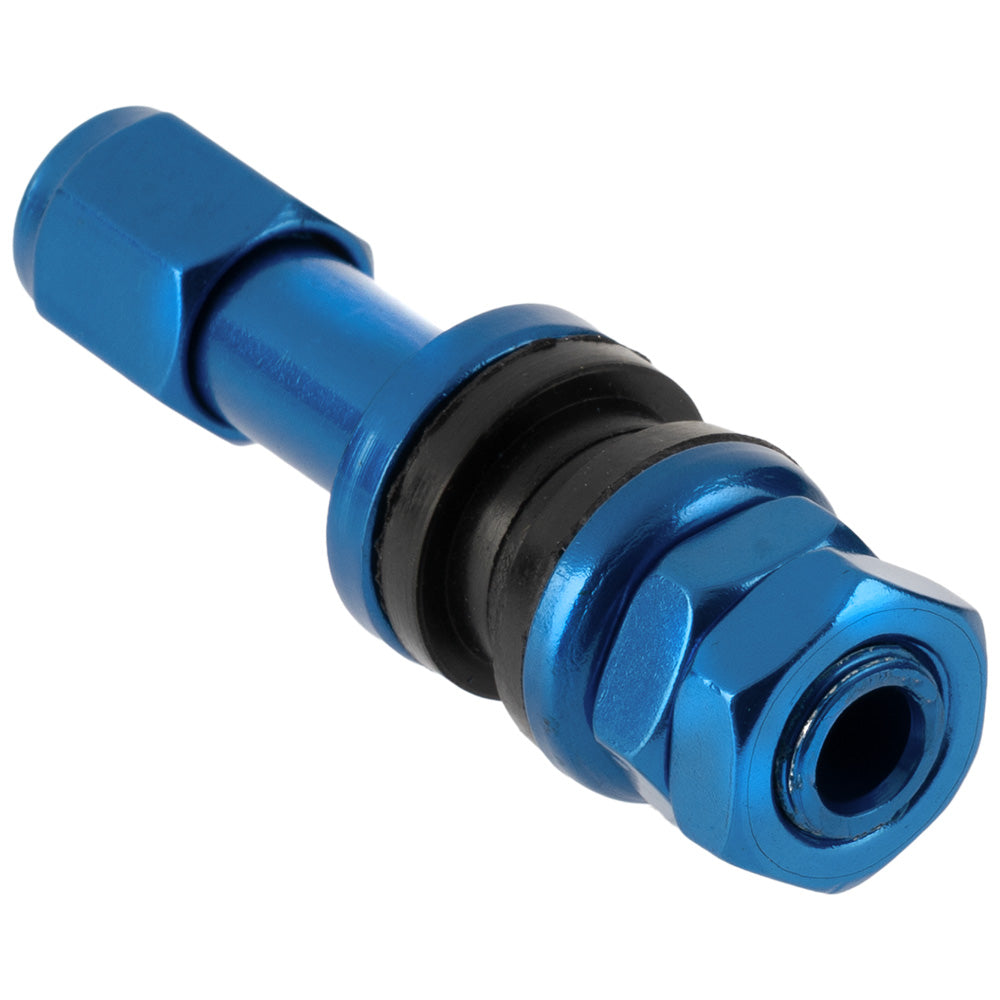 Válvula para Rin Recta Azul en Aluminio