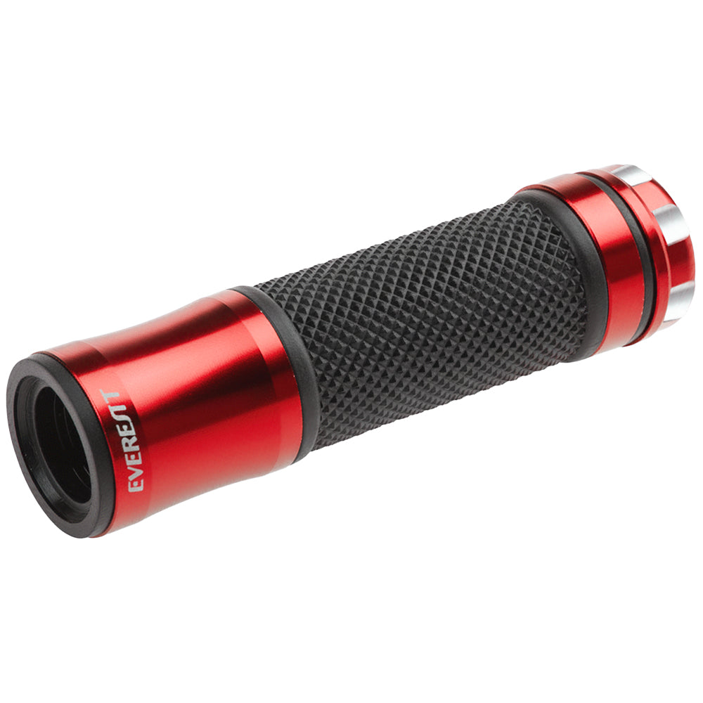 Grips de lujo Rojo con carretel 123/15mm Everestt