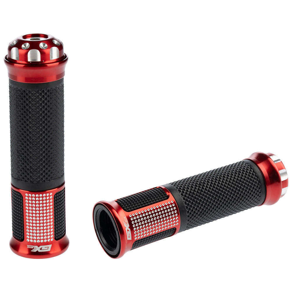 Grips de lujo Rojo GX Motor