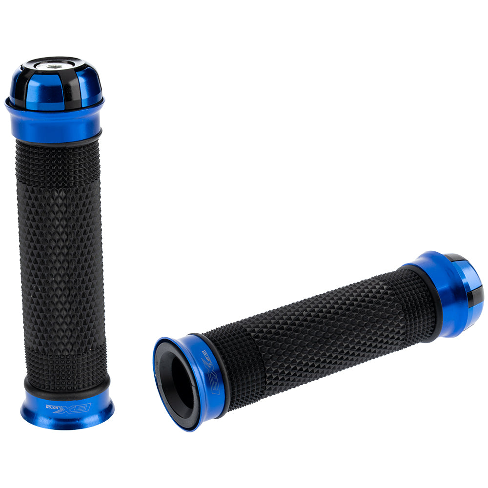 Grips Azul en Aluminio ZX-431-22 GX Motor