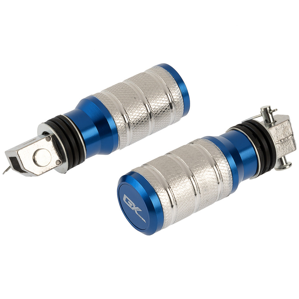 Posapiés de lujo Azul Trasero GX Motor