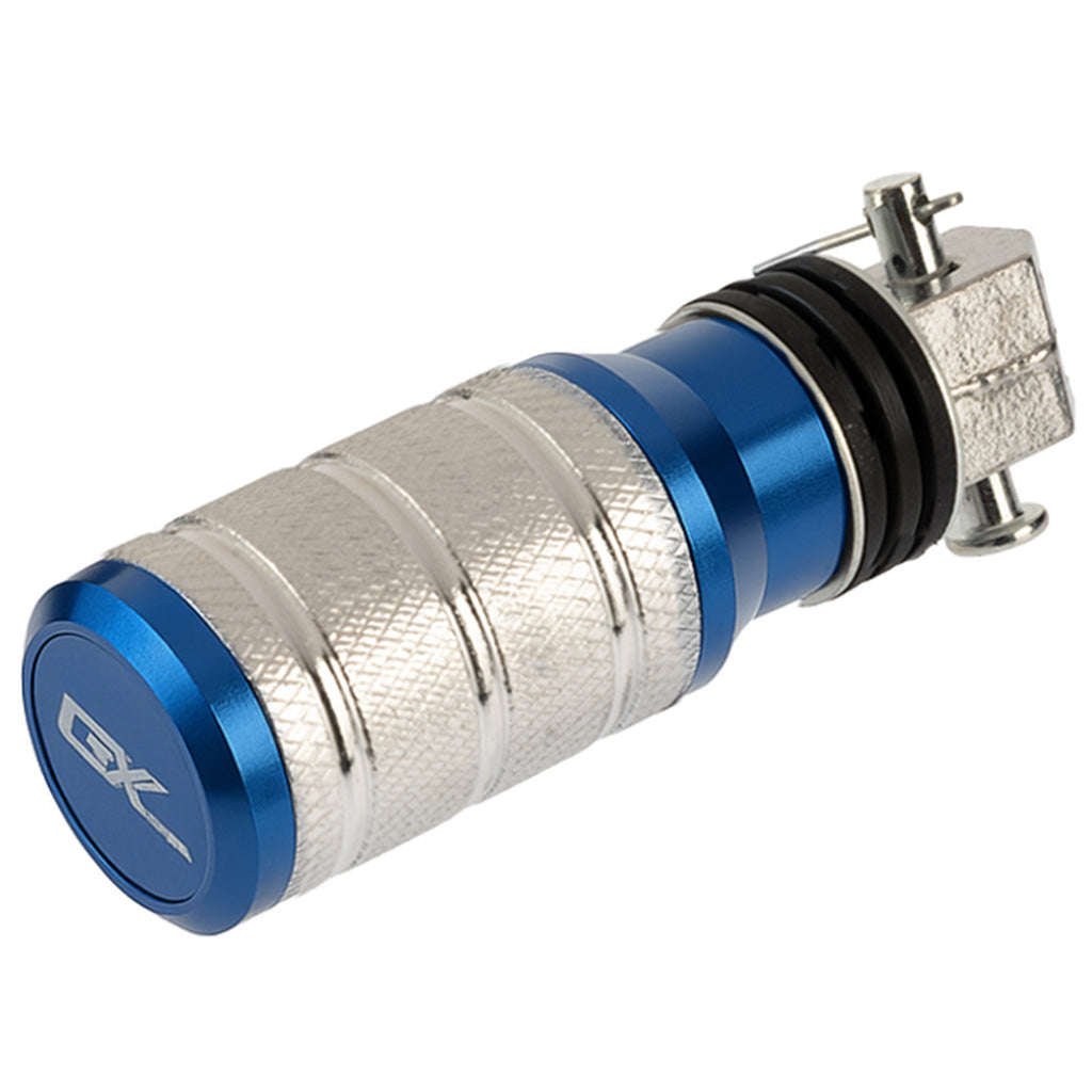 Posapiés de lujo Azul Trasero GX Motor