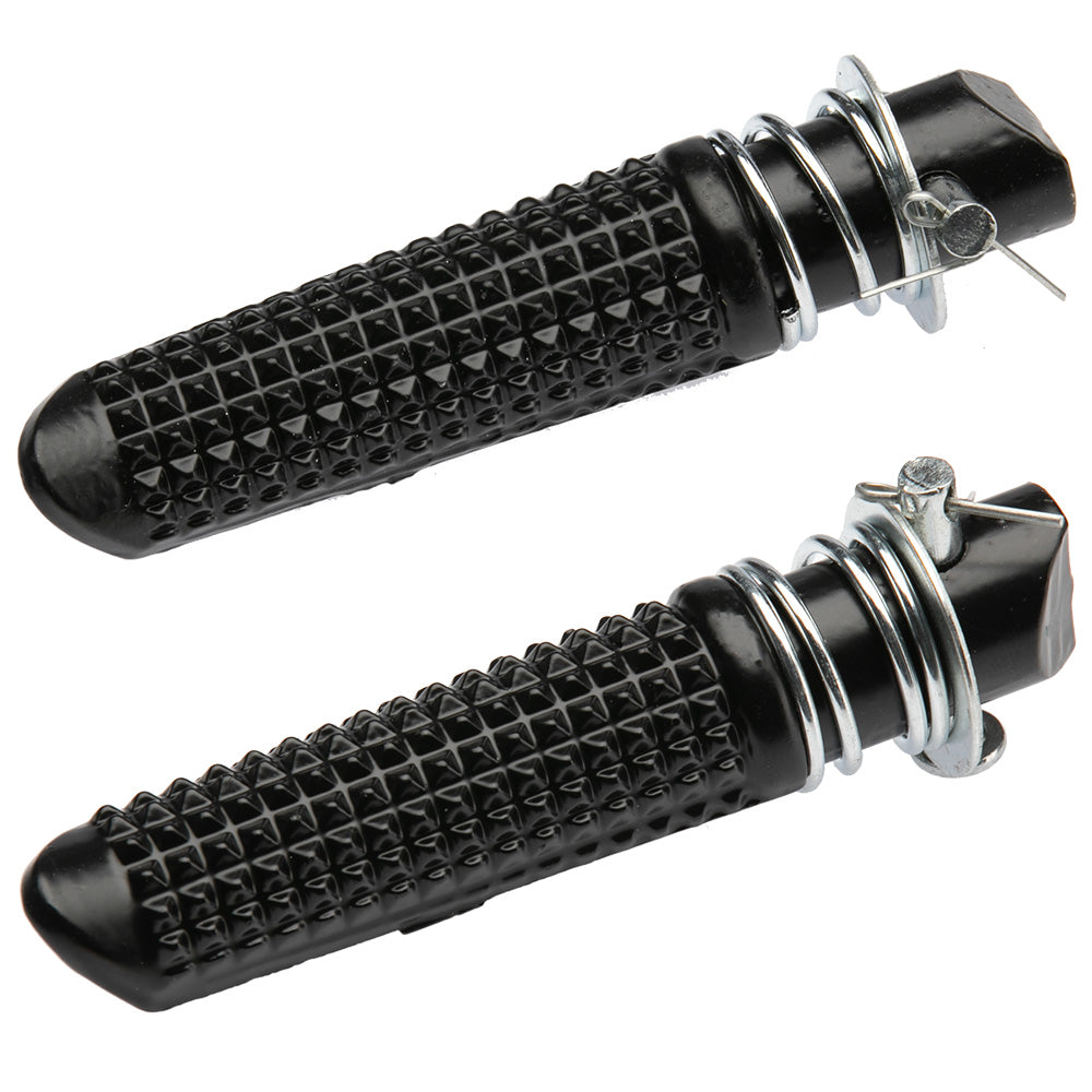 Posapiés de lujo trasero Negro GX Motor