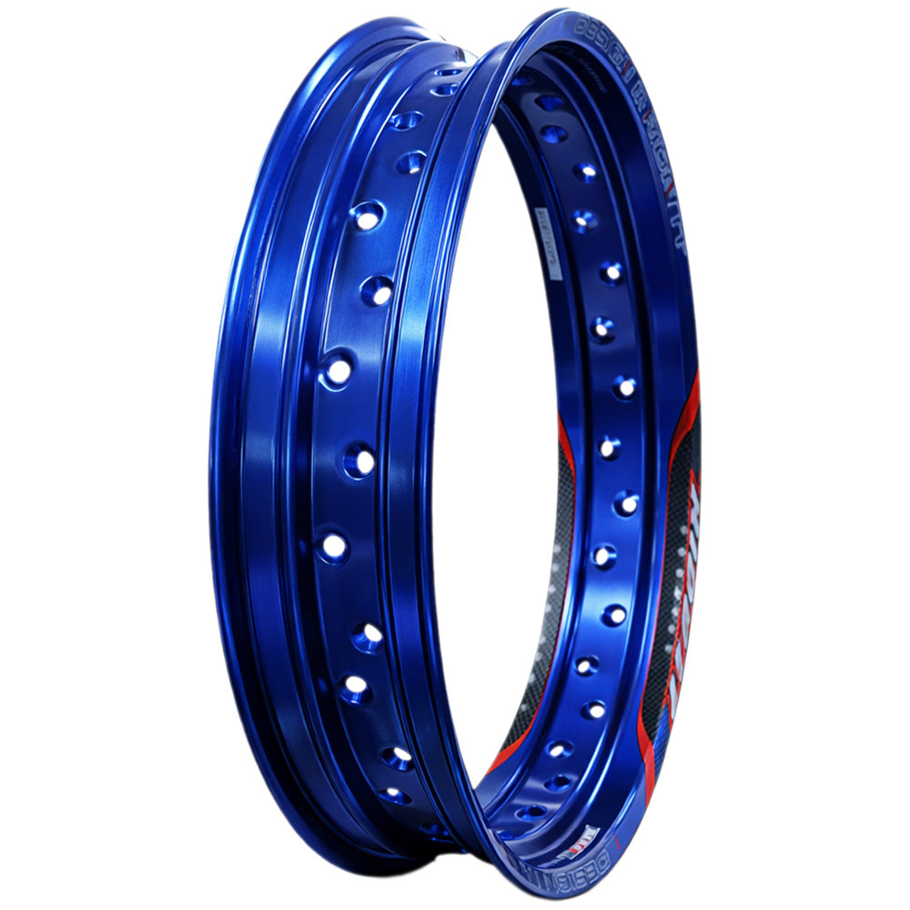 Rin Azul en aluminio 1.85x17 X Motor