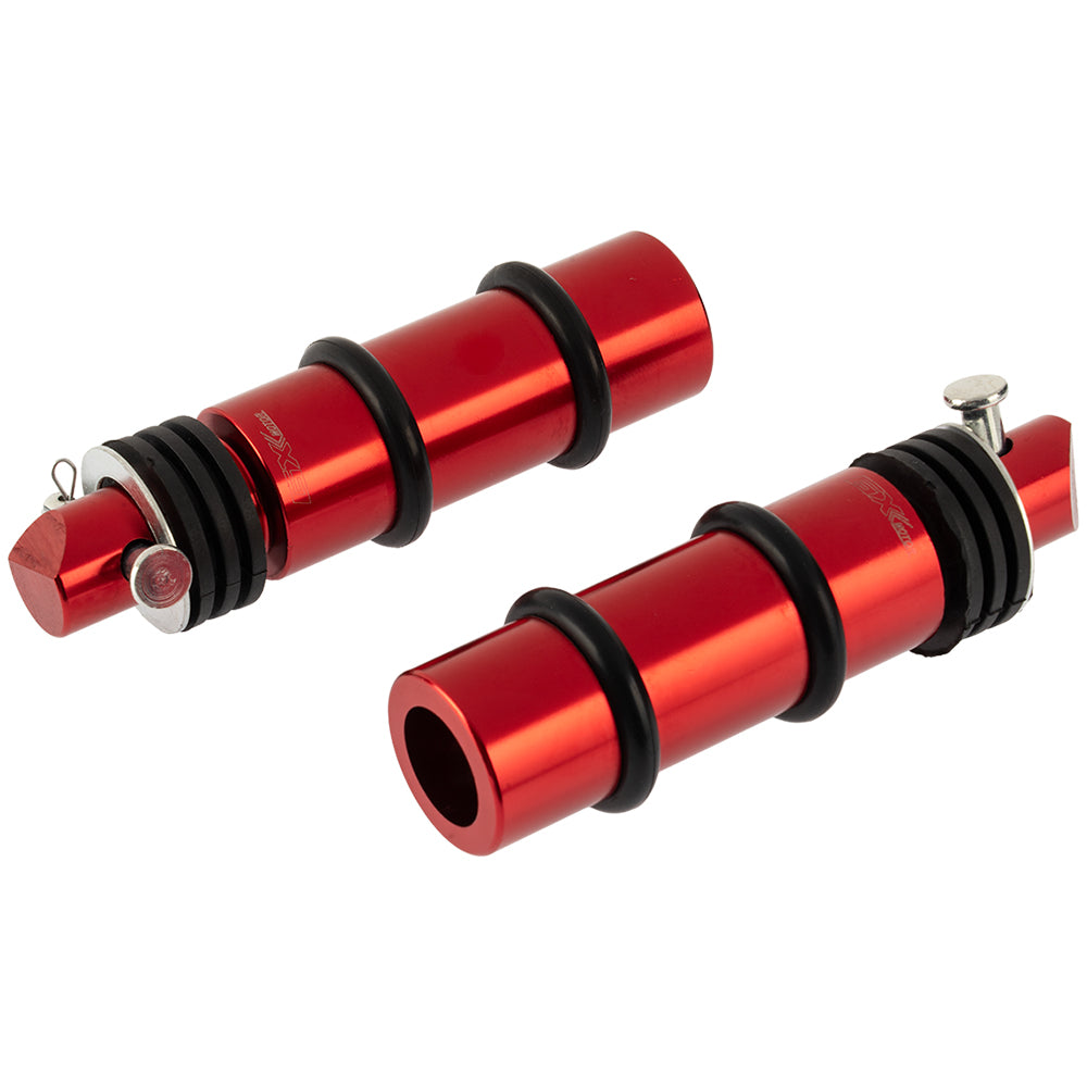 Posapiés de lujo trasero Rojo GX Motor