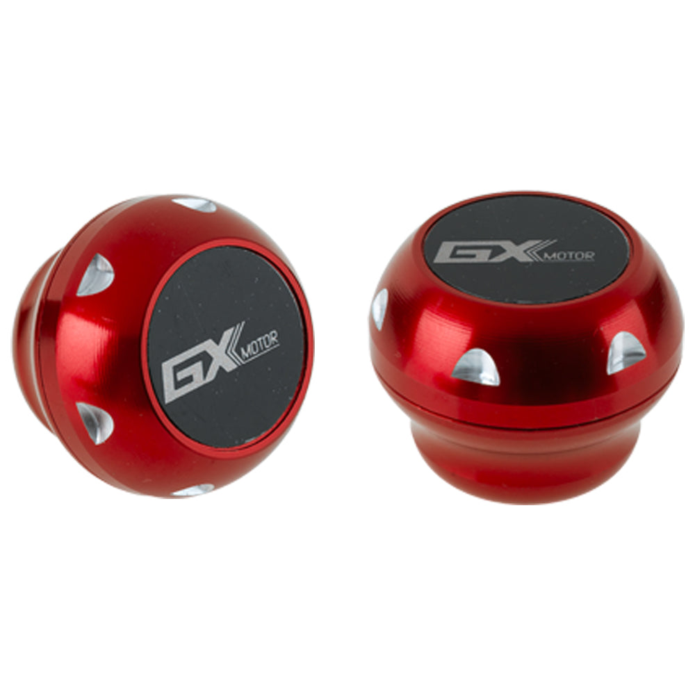 Slider cubre ejes rojo en aluminio JW1665 GX Motor