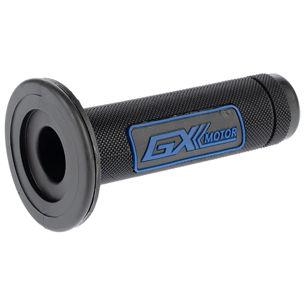 Grips en Caucho Negro/Azul GX Motor