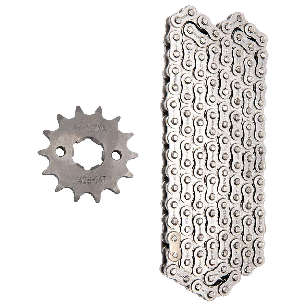 Kit de arrastre 428H/38T/14T/124 AKT EVO Yahosuka