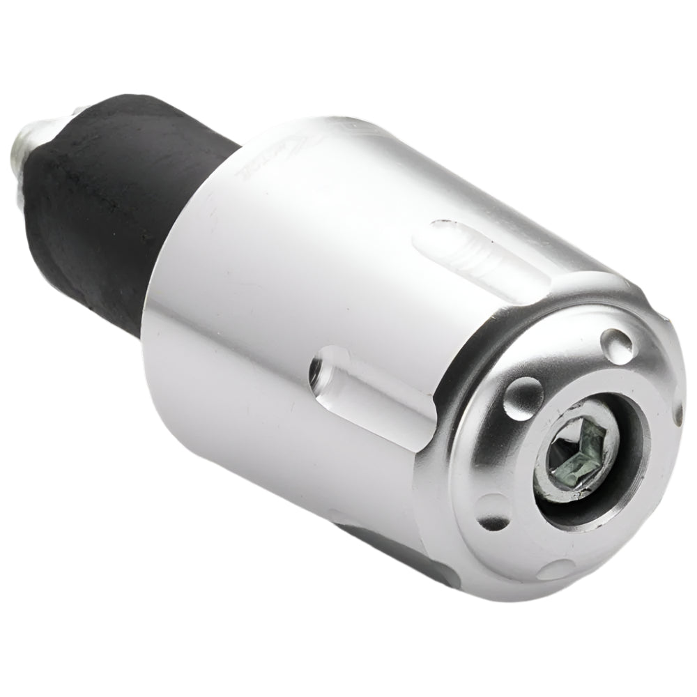 Topes para manubrio en aluminio natural GX Motor