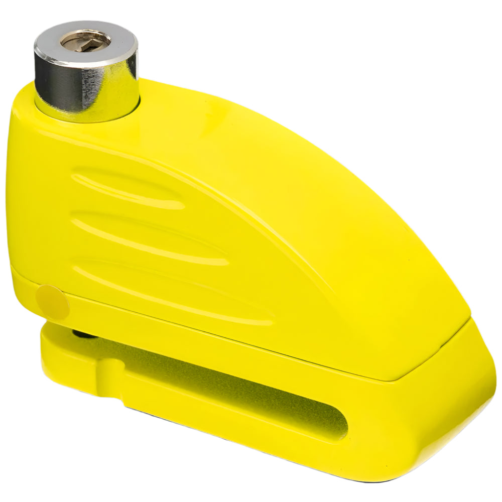 Candado disco con alarma Verde limón TY123