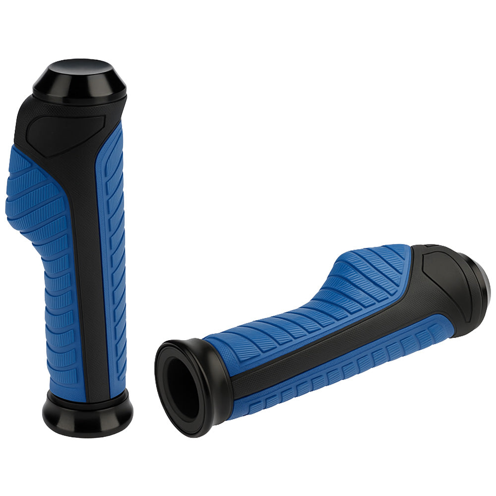 Grips de lujo negro azul XL-241 GX Motor