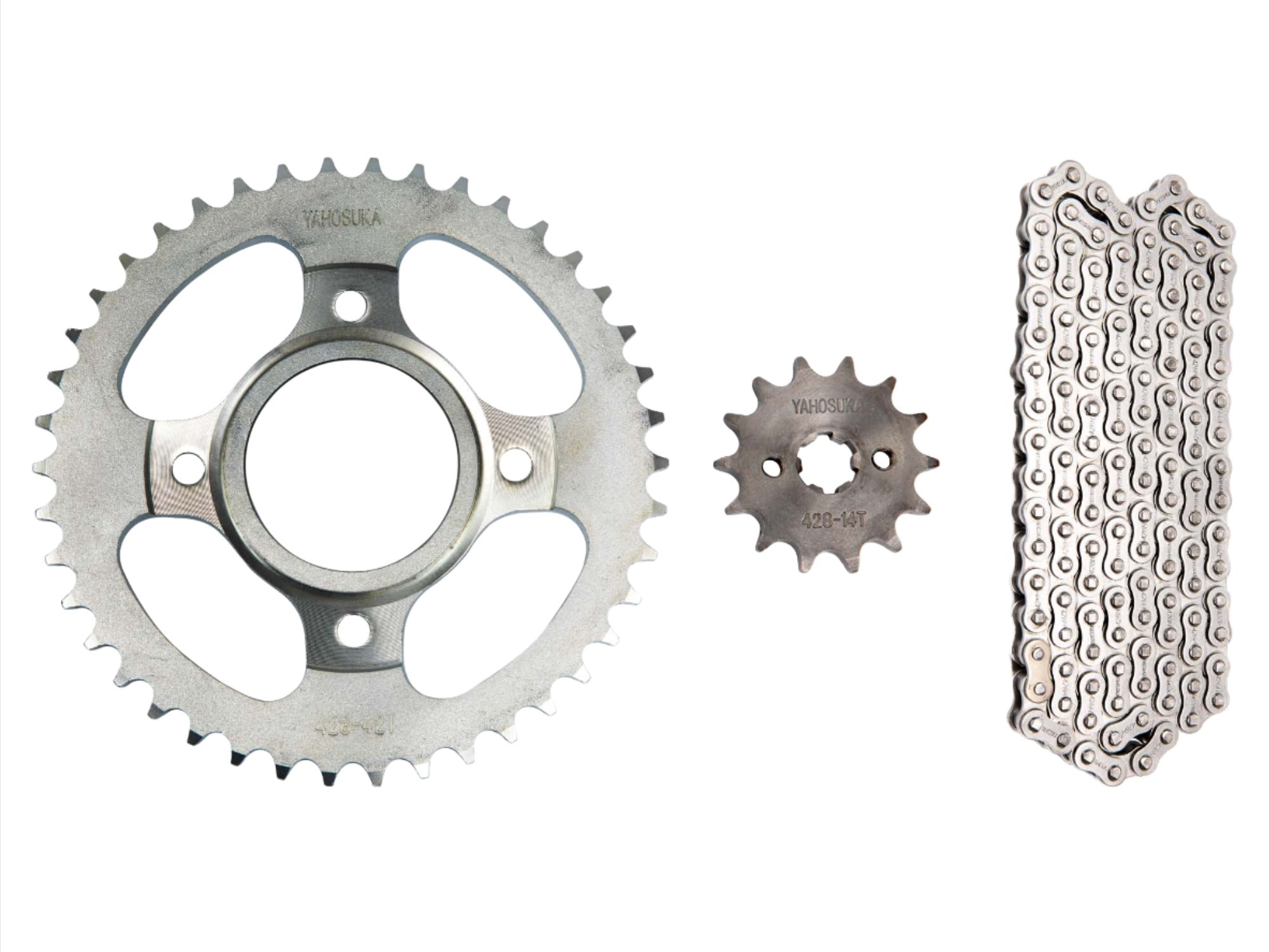 Kit de arrastre ECO 100 428H/42T/14T/120L Yahosuka