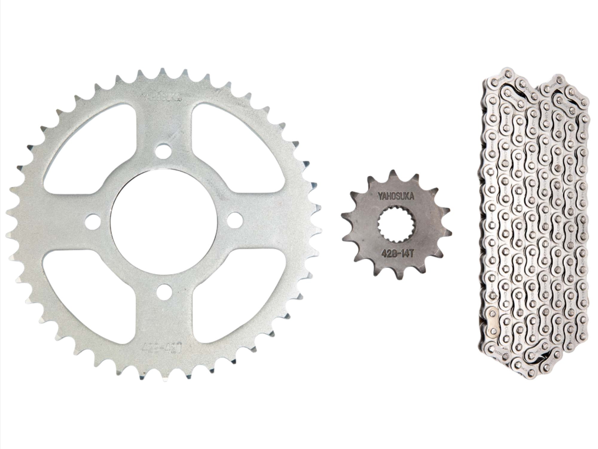 Kit de arrastre GN 125  428H/42T/14T/132L Yahosuka