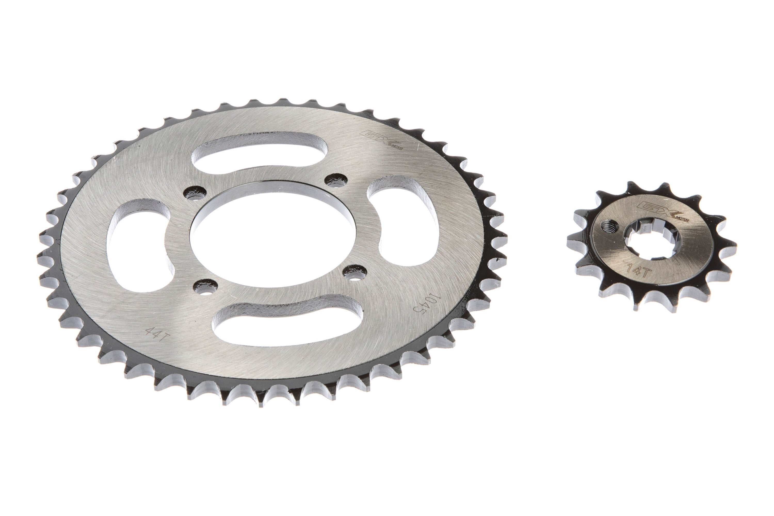 Kit Sprocket- piñón negro 44T/14T Libero 110-125/YBR GX Motor