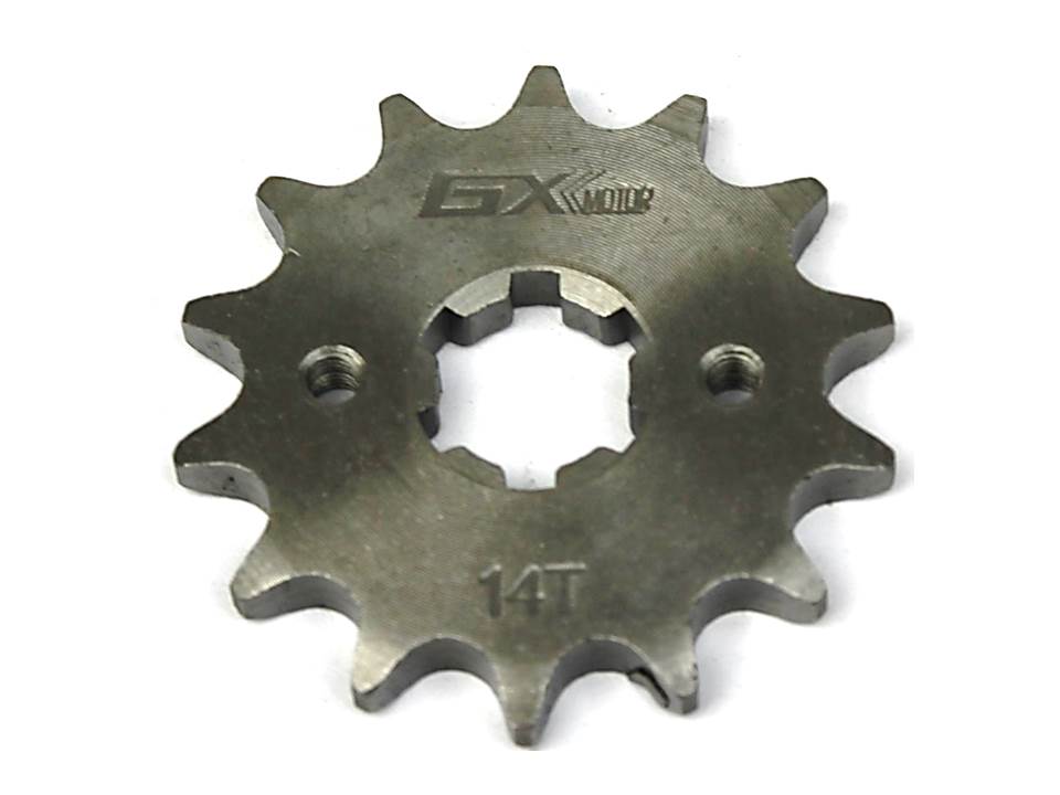 Piñón delantero Pulsar 180-200NS-220 paso 520 14T GX