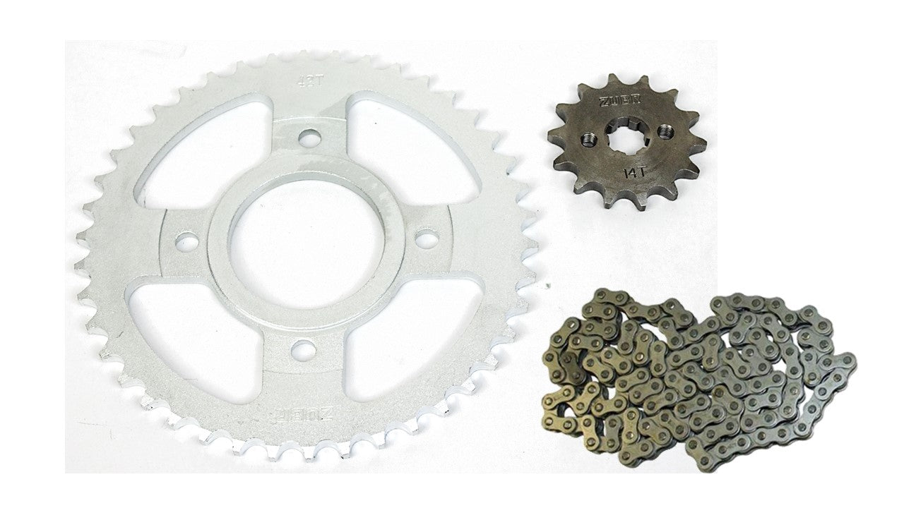 Kit de arrastre 428H/132L/43T/15T Pulsar 135 Zubr