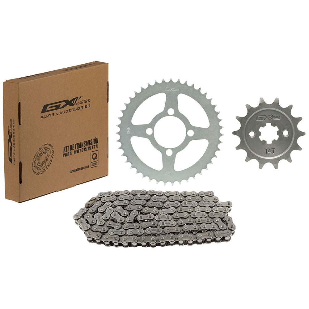 Kit de arrastre 428H/110L/43T/15T Boxer CT KS 100 GX Motor