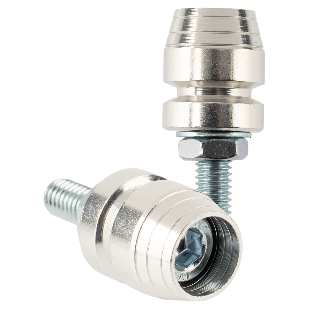 Tornillo Porta Placa Cónico Silver Everestt