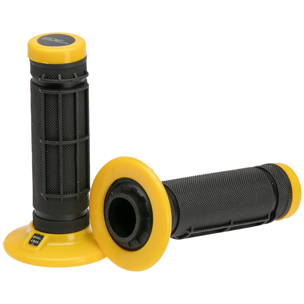 Grips de lujo negro amarillo A2 ZX-520 GX Motor