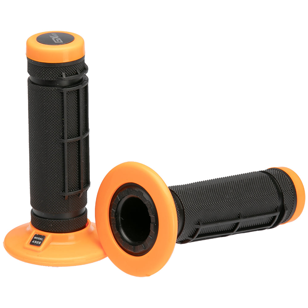 Grips de lujo negro/naranja A2 ZX-520 GX Motor