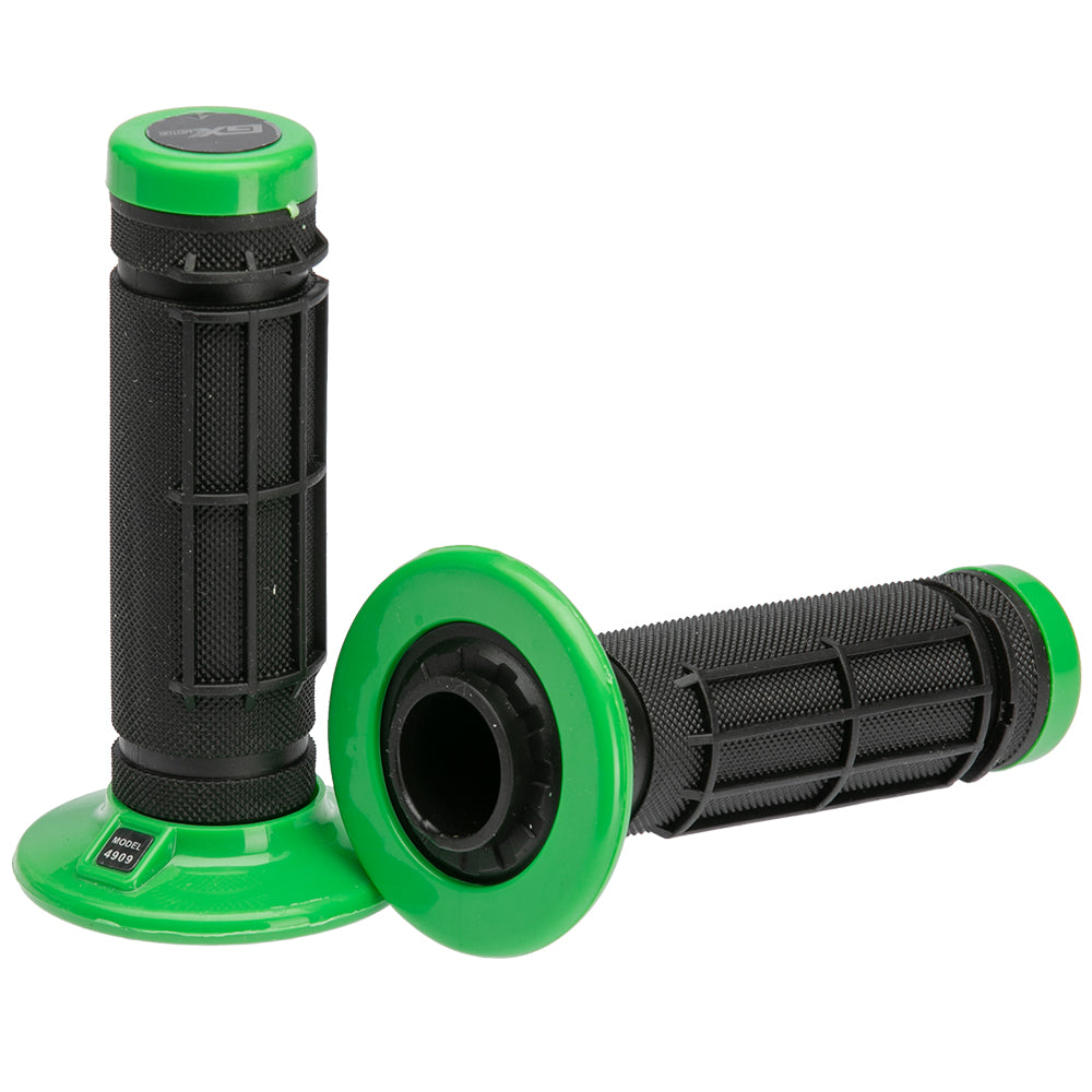 Grips de lujo negro/verde A2 ZX-520 GX Motor