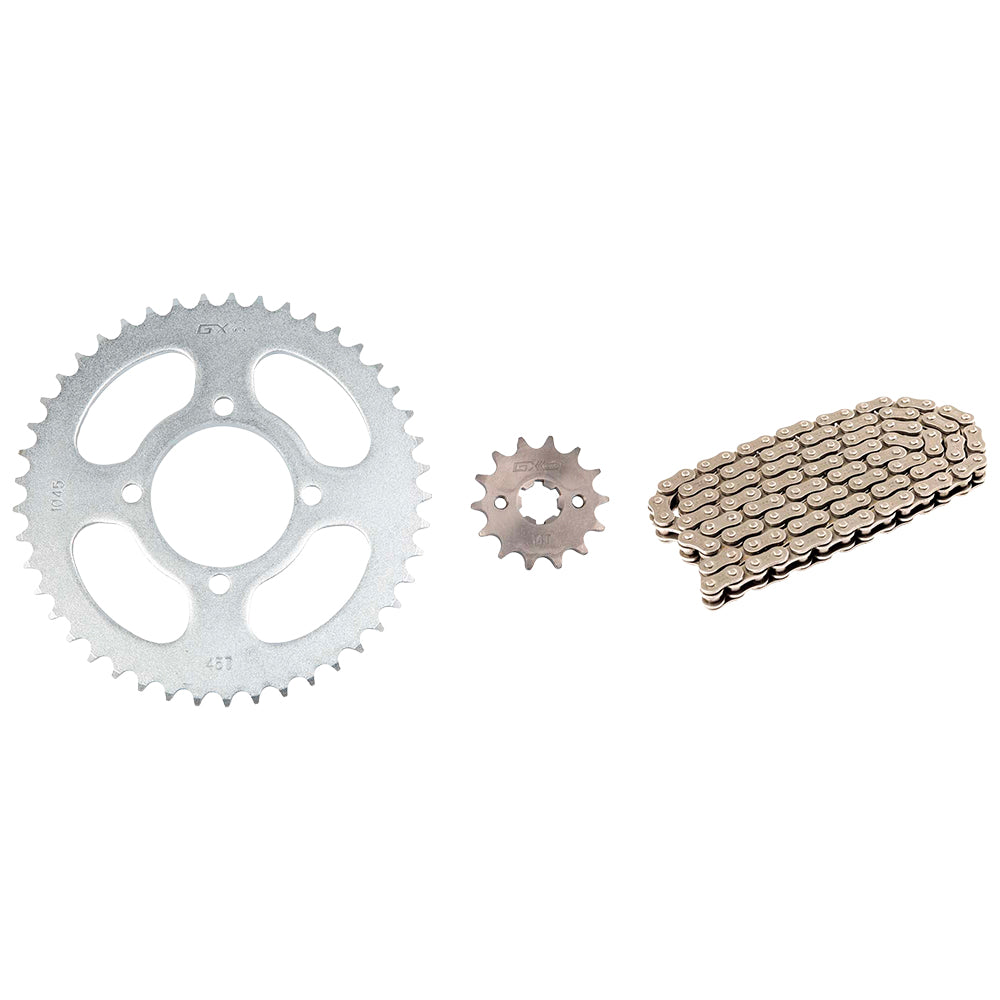 Kit de arrastre YBR 125 428H*124/45T/14T/ GX Motor