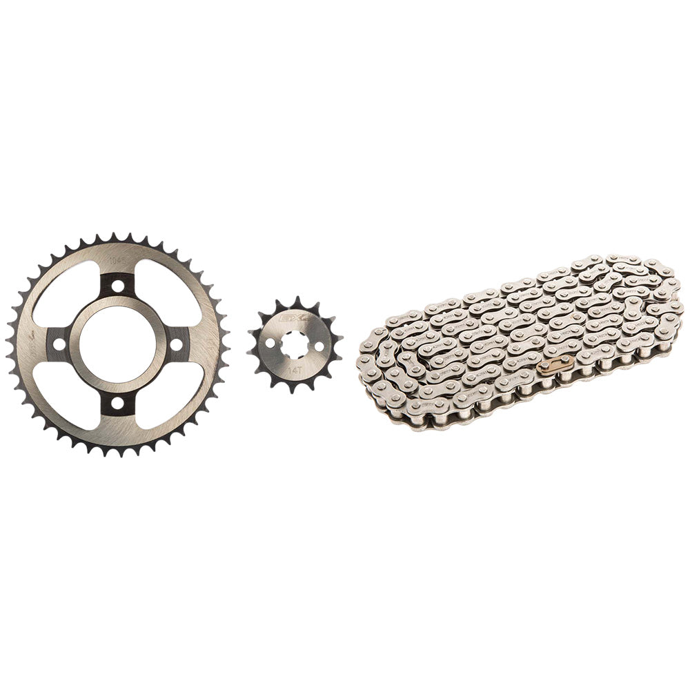 Kit Sprocket Negro 428HX120L/42T/14T Eco Deluxe/NXG GX Motor