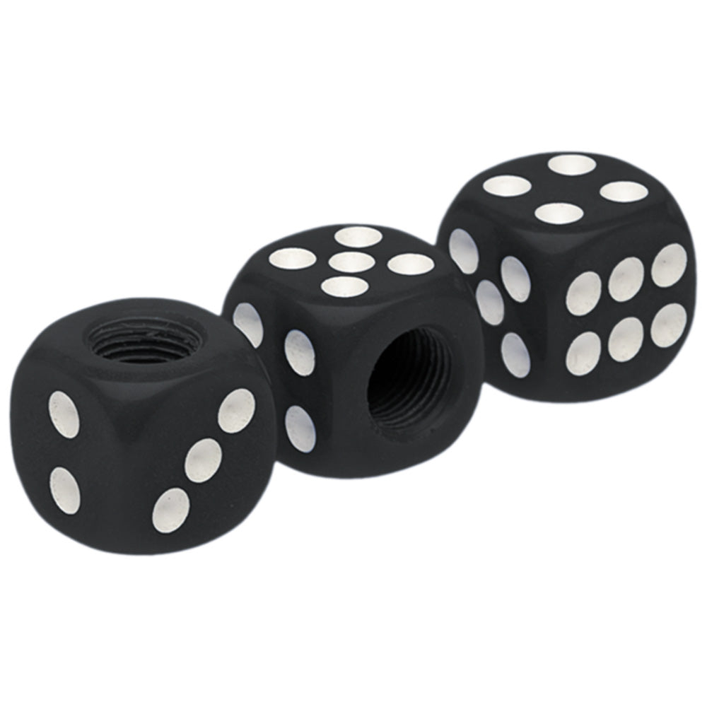 Tapa para Válvula Americana negra tipo dados GX Motor