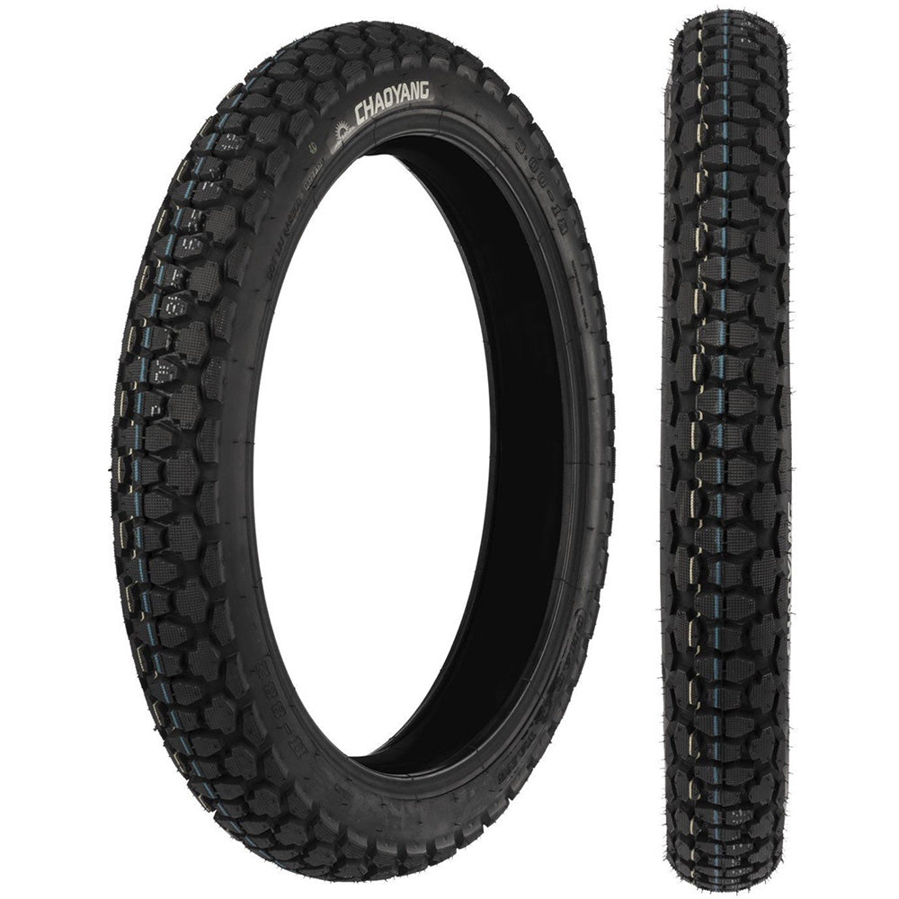 Llanta Chaoyang 3.00-18 H882 TT Trasera Trial