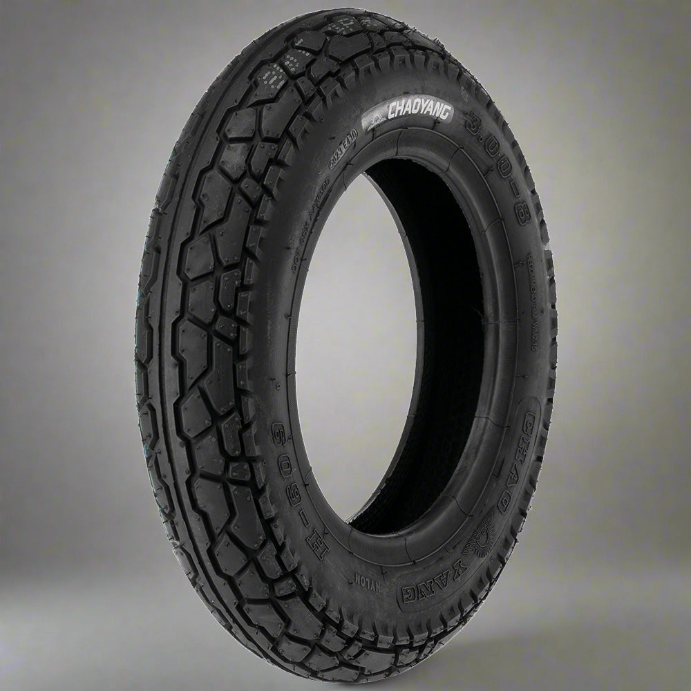 Llanta MotoCarro Chaoyang 3.00-8 TT Semi-pistera