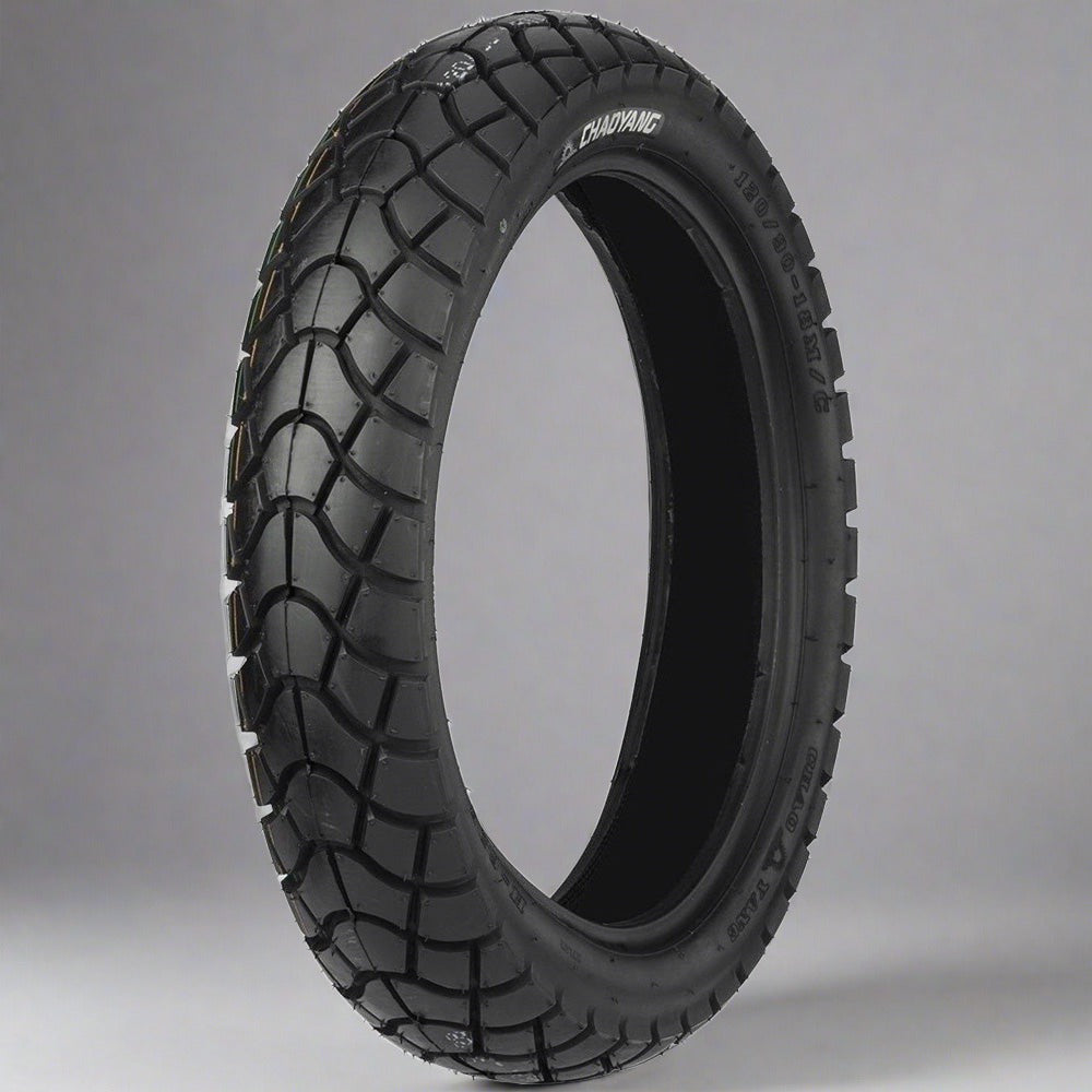 Llanta Chaoyang 120/80-17 H626 TL Trasera Doble propósito