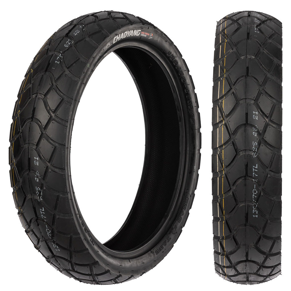 Llanta Chaoyang 130/90-10 TL 4PR H626 Trasera Doble Propósito