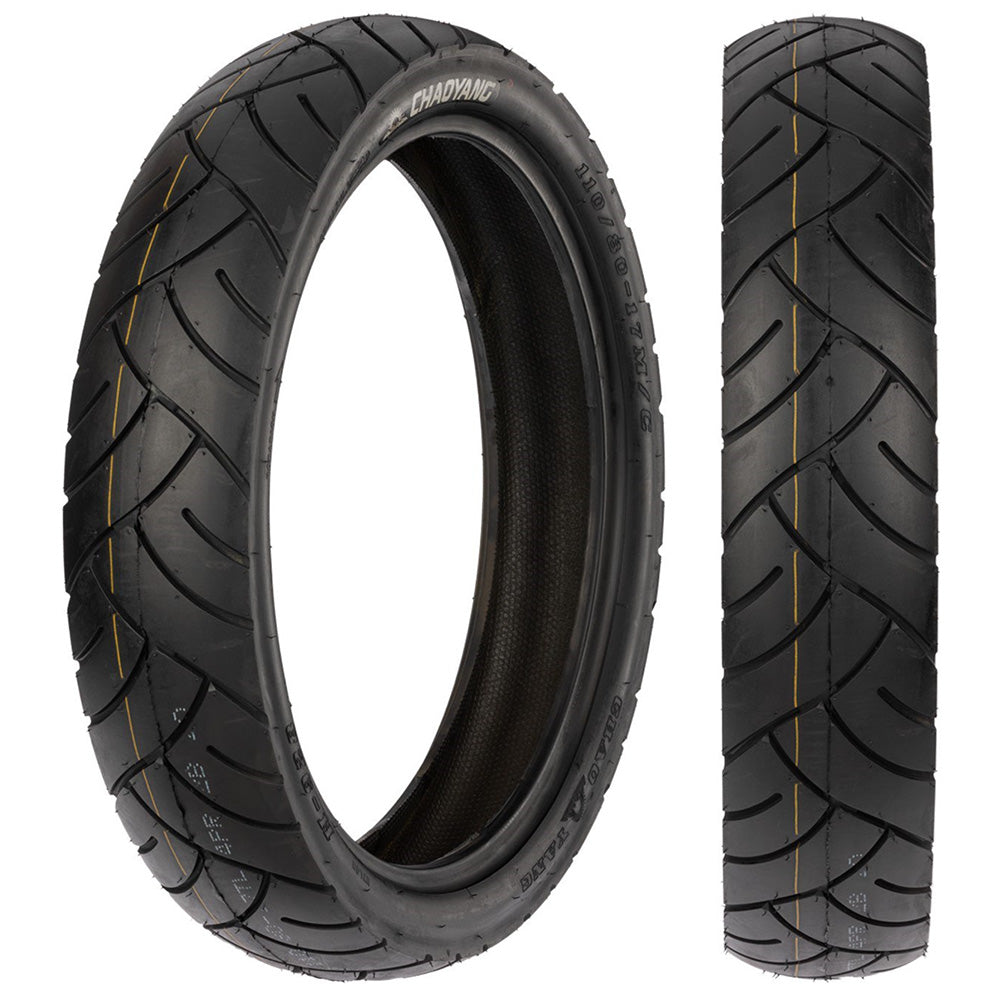 Llanta Chaoyang 110/80-17 TL Trasera Sport con Silica