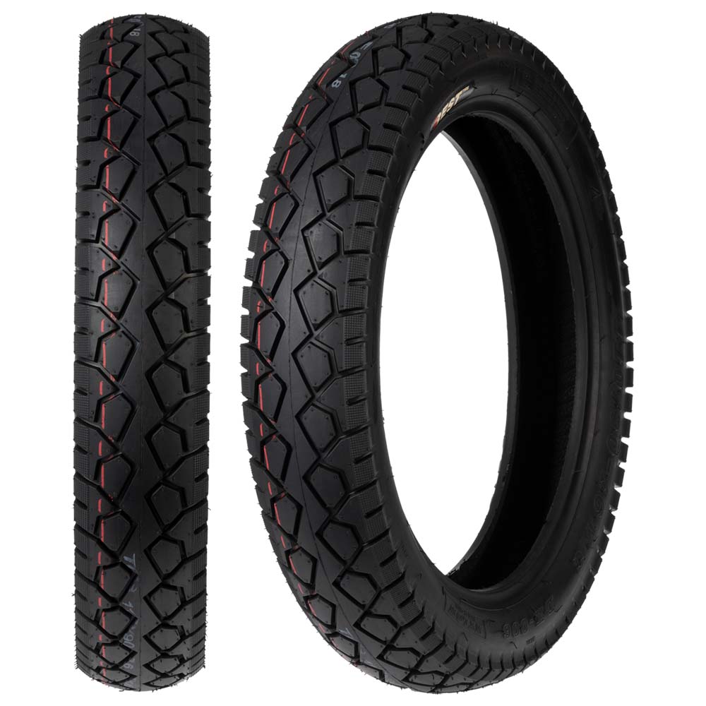 Llanta Best Tire 110/90-16 DX-006 TL Trasera Doble Propósito