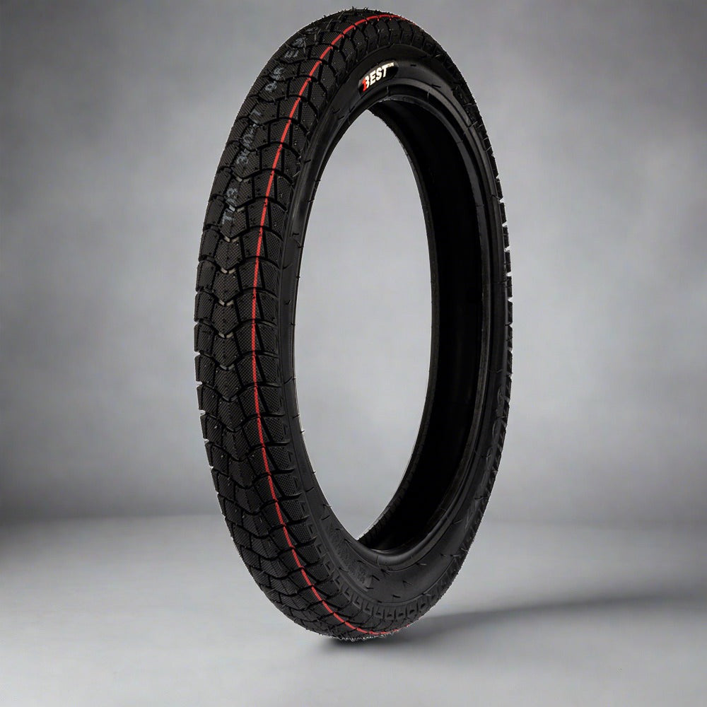 Llanta Best Tire 3.00/17 DX-046 TT Trasera Doble Propósito