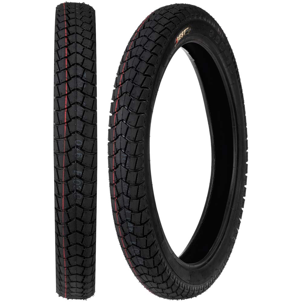 Llanta Best Tire 3.00/18 DX-046 TT Trasera Doble Propósito