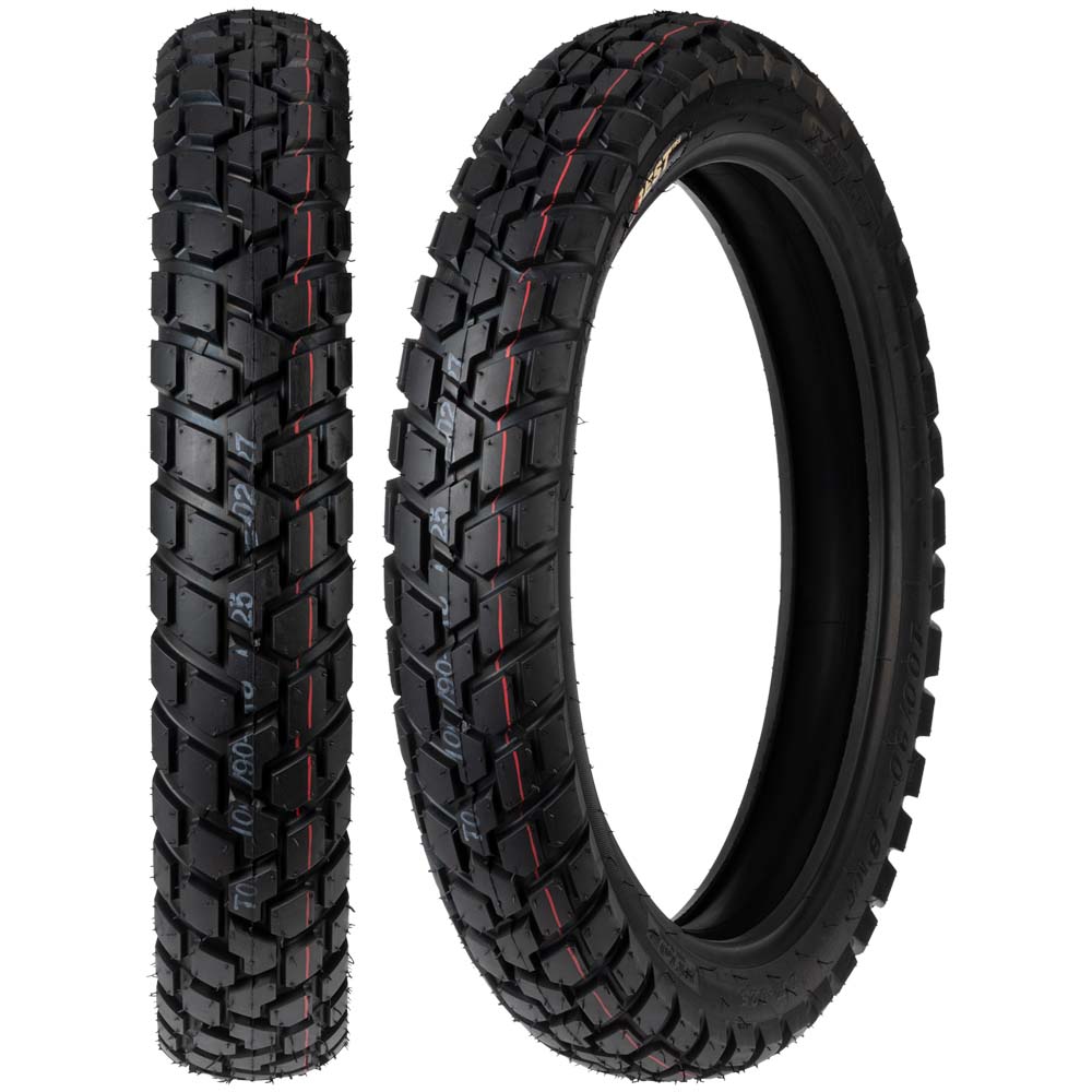 Llanta Best Tire 100/90-18 DX-025 TL Trasera Trial