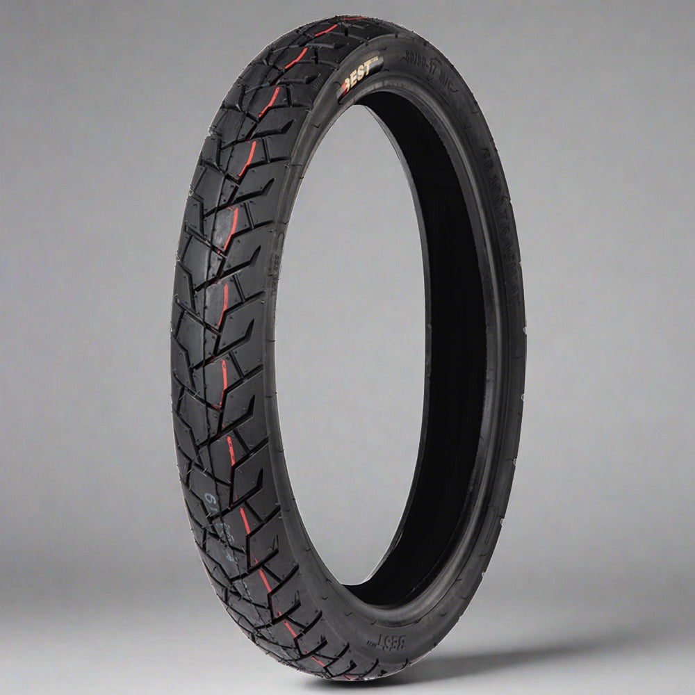 Llanta Best Tire 80/90-17 DX-069 TL Trasera Doble Propósito