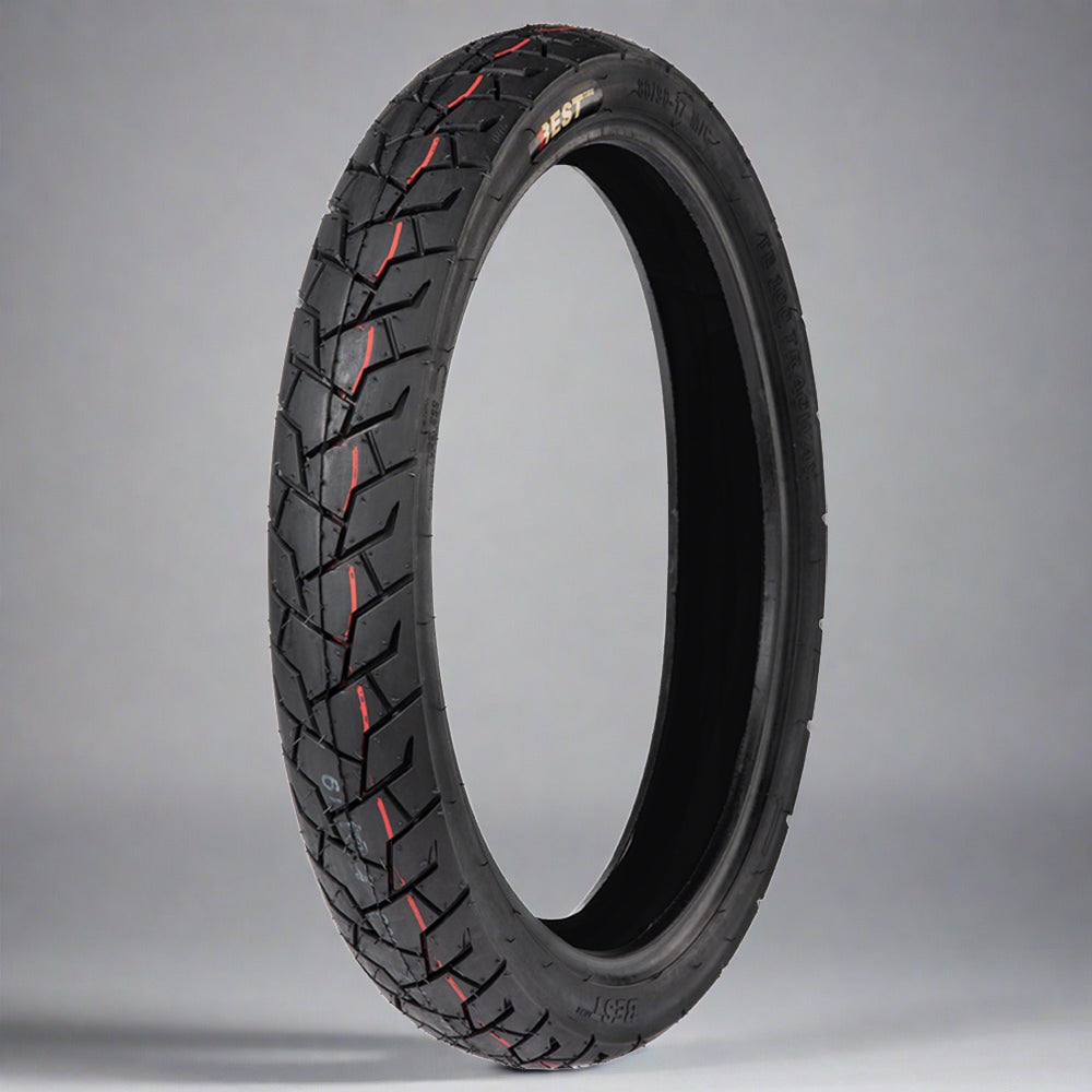 Llanta Best Tire 80/90-17 DX-069 TT Delantera Doble Propósito