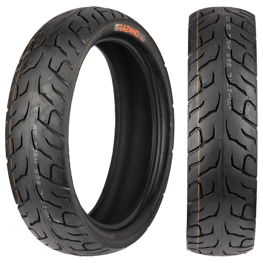 Llanta Trazano 140/70-17 TS16 TL Trasera Tipo Calle