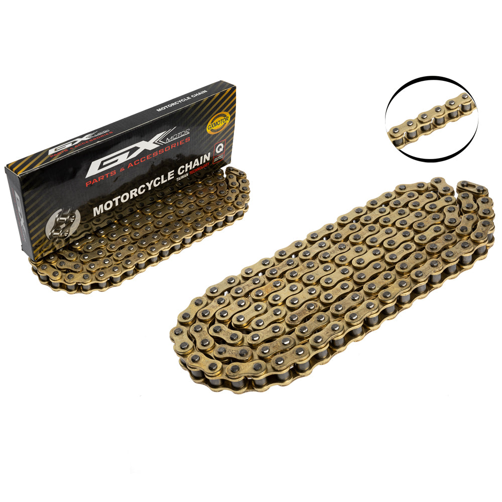 Cadena dorada 428HX132L GX Motor
