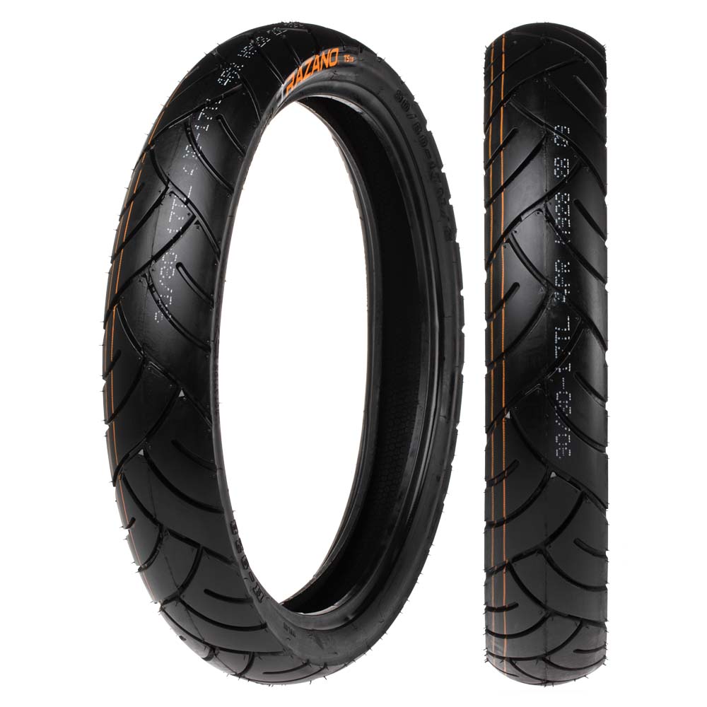Llanta Trazano 90/80-17 TS18 TL Trasera Tipo Calle